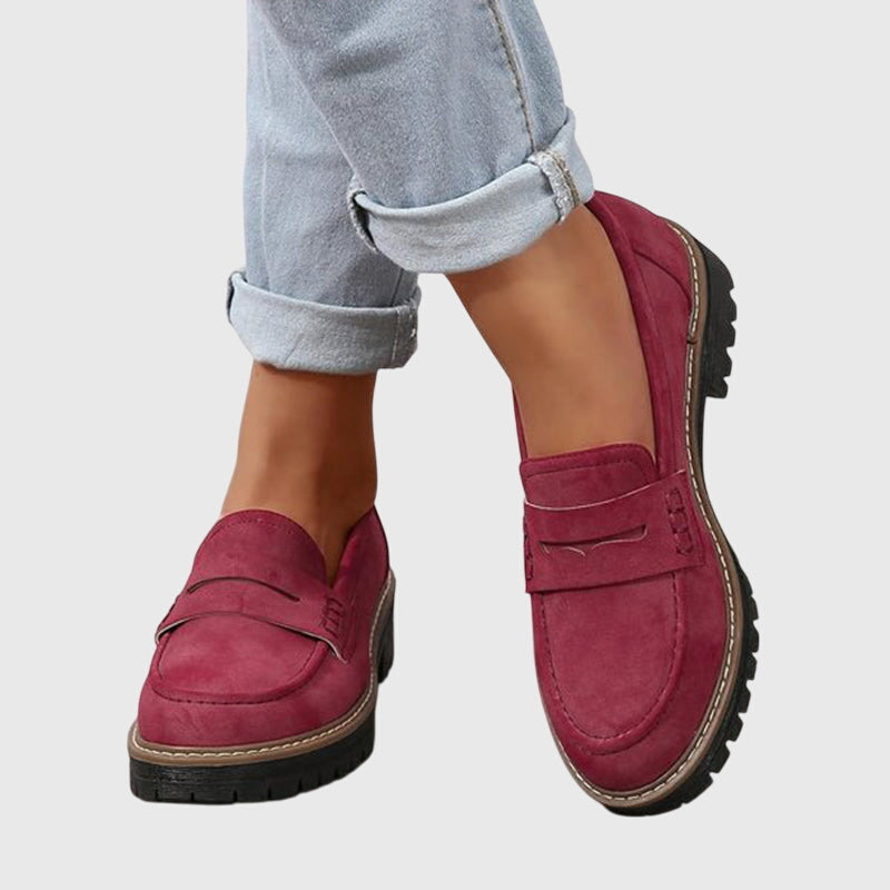 Sophie | Timeless Suede Loafers