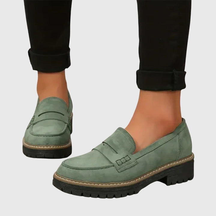 Sophie - Timeless Suede Loafers