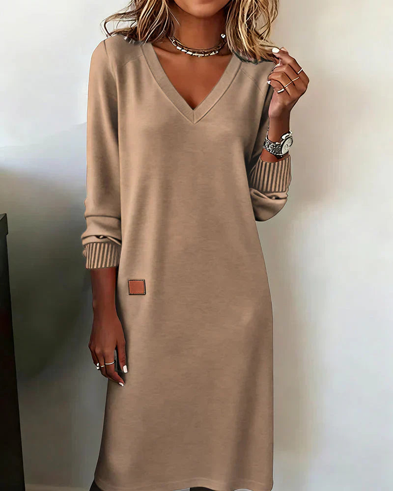Sophie | Flattering Cozy Comfort Dress