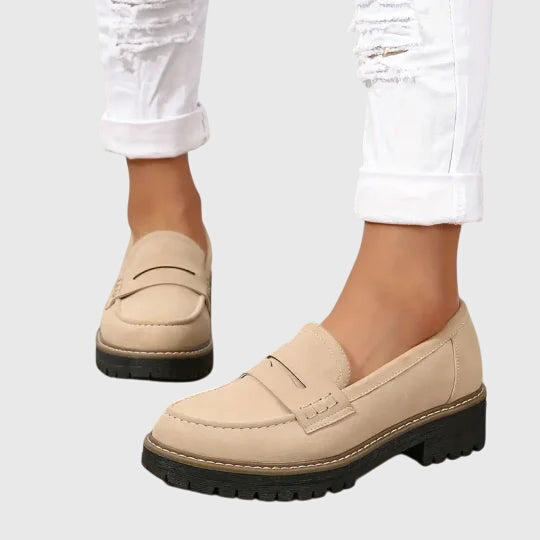 Sophie | Timeless Suede Loafers