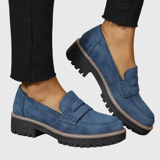 Sophie - Timeless Suede Loafers