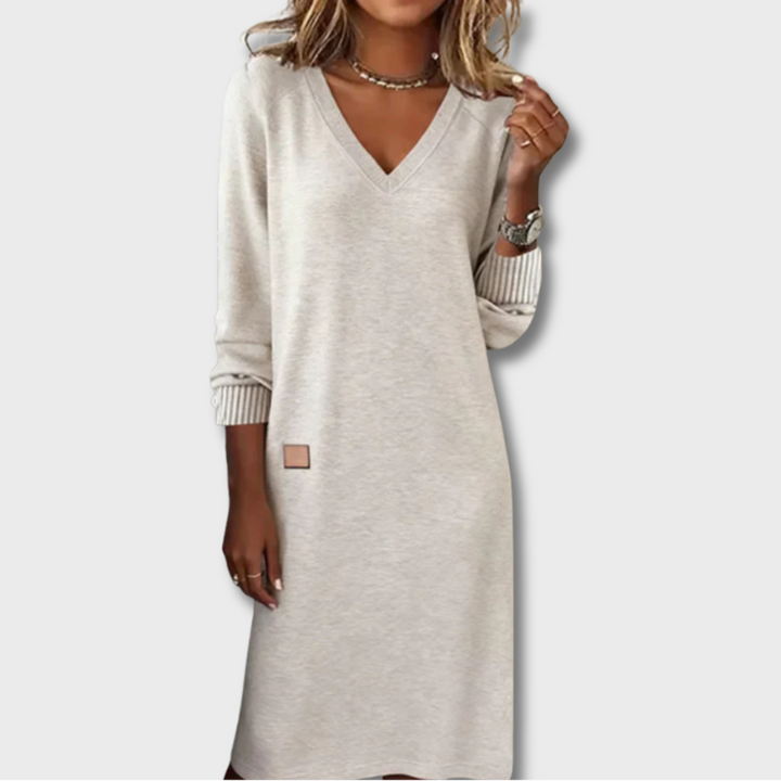 Sophie | Flattering Cozy Comfort Dress