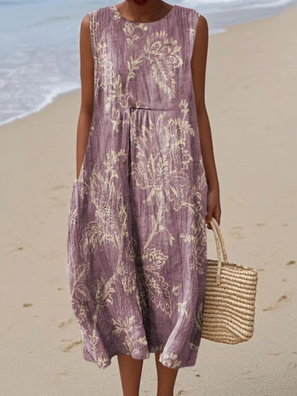Clover | Floral Midi Dress