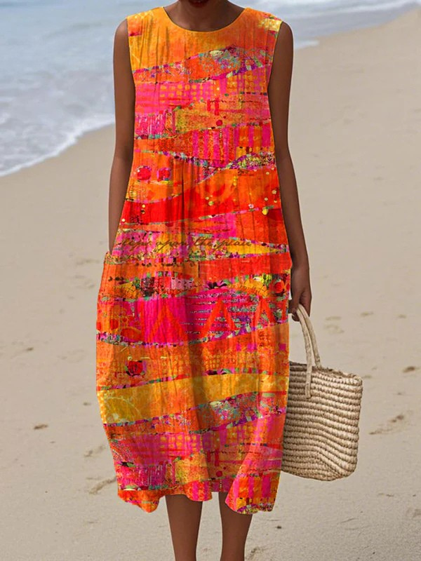 Rue | Sunset Midi Dress