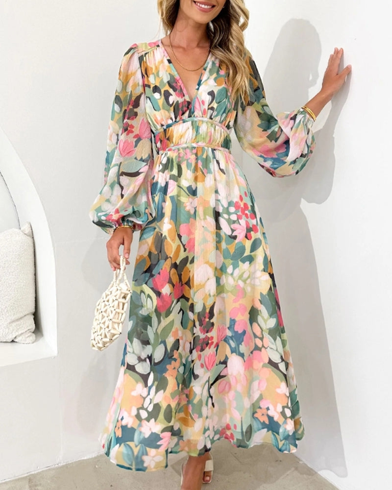 Elvira | Long Boho Dress