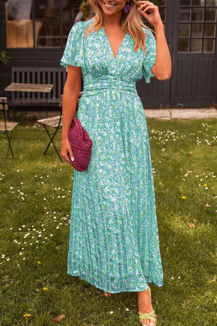 Pauline | Long Flower Dress